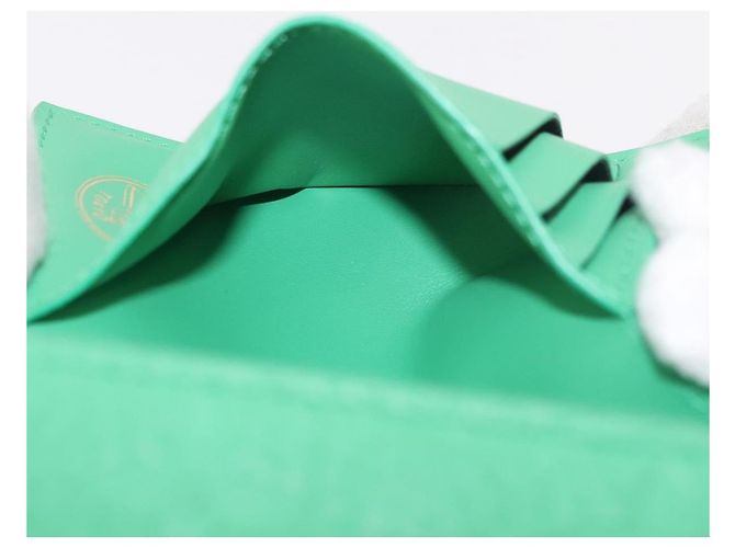 LOUIS VUITTON Empreinte Portefeuille Pilot Wallet Green M25848 LV Auth 188949M Verde - vista 22
