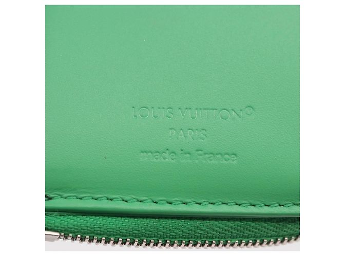 LOUIS VUITTON Empreinte Portefeuille Pilot Wallet Green M25848 LV Auth 188949M Verde - vista 23