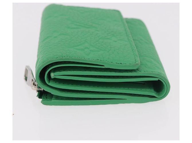 LOUIS VUITTON Empreinte Portefeuille Pilot Wallet Green M25848 LV Auth 188949M Verde - vista 4