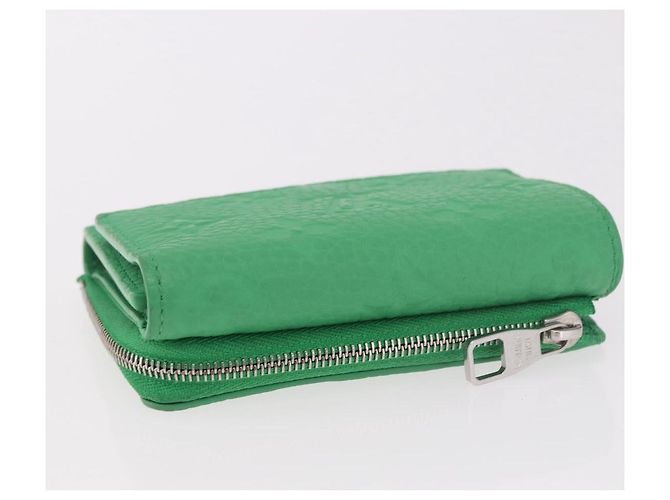 LOUIS VUITTON Empreinte Portefeuille Pilot Wallet Green M25848 LV Auth 188949M Verde - vista 5