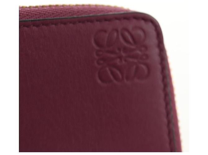 LOEWE Studio Ghibli Green Frog From Spirited Away Case Leather Auth 167428SM Púrpura - vista 17
