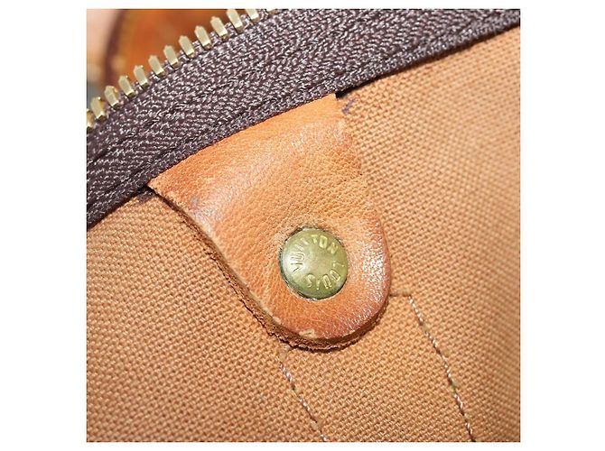 LOUIS VUITTON Monogram Keepall Bandouliere 60 Borsa Boston M41412 LV Auth 187517 Monogramma - vista 11
