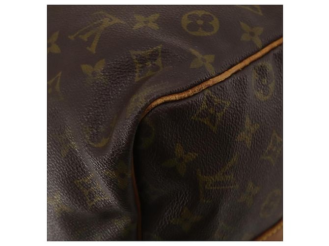LOUIS VUITTON Monogram Keepall Bandouliere 60 Borsa Boston M41412 LV Auth 187517 Monogramma - vista 17