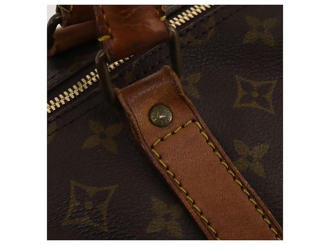 LOUIS VUITTON Monogram Keepall Bandouliere 60 Borsa Boston M41412 LV Auth 187517 Monogramma - vista 19