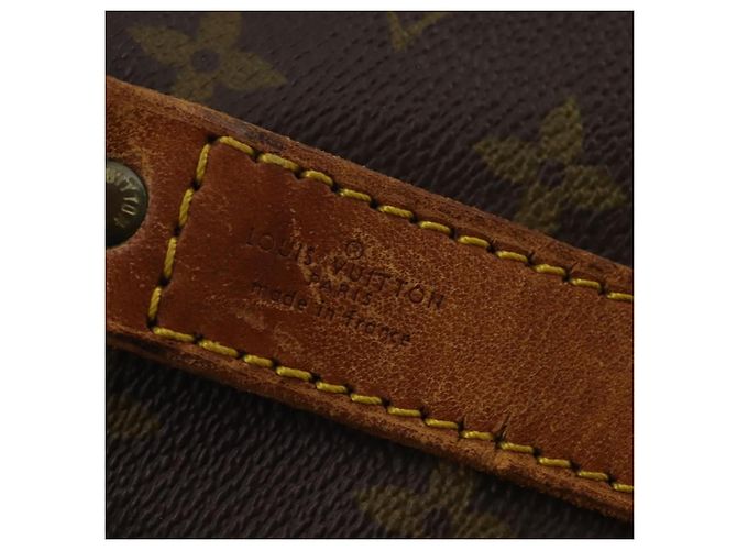 LOUIS VUITTON Monogram Keepall Bandouliere 60 Borsa Boston M41412 LV Auth 187517 Monogramma - vista 20