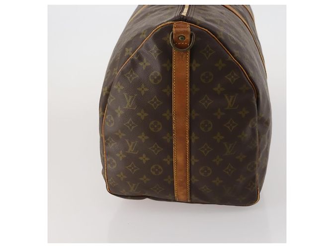 LOUIS VUITTON Monogram Keepall Bandouliere 60 Borsa Boston M41412 LV Auth 187517 Monogramma - vista 4
