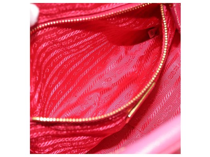 Borsa PRADA Saffiano Rosa Oro Auth ka4966V D'oro - vista 26