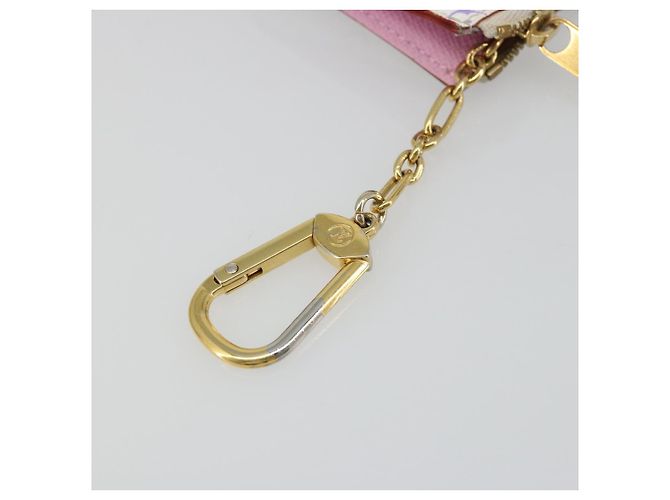 LOUIS VUITTON Monogram Multicolor Pochette Cles NM Handtasche M93734 LV Auth 185867A Weiß - Ansicht 17