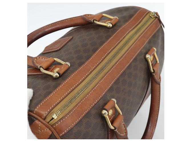 Céline Borsa CELINE Macadam Canvas PVC Marrone Autentica 188100A - vista 6