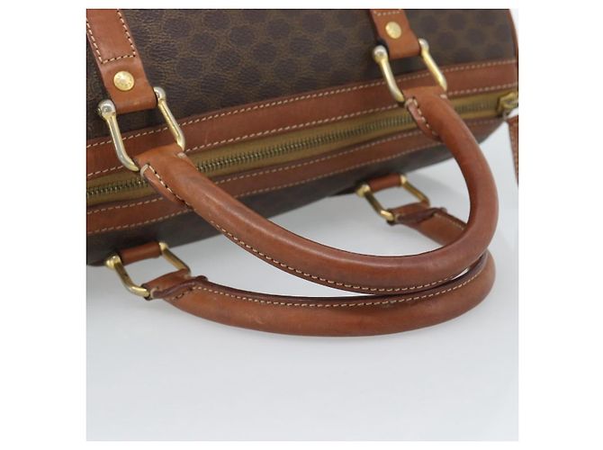 Céline Borsa CELINE Macadam Canvas PVC Marrone Autentica 188100A - vista 7