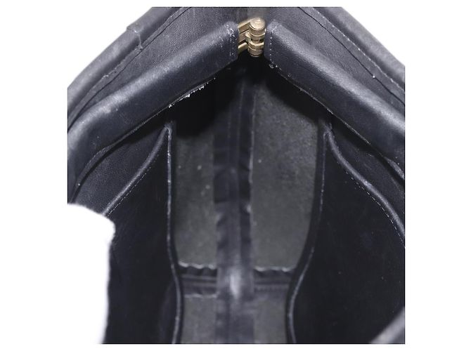 Borsa Tote Coach in pelle nera e oro Auth 188367 Nero D'oro - vista 17