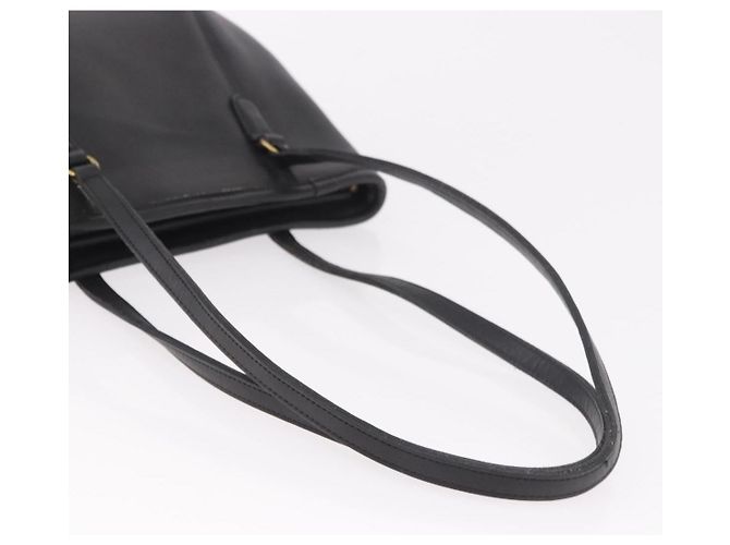 Borsa Tote Coach in pelle nera e oro Auth 188367 Nero D'oro - vista 7