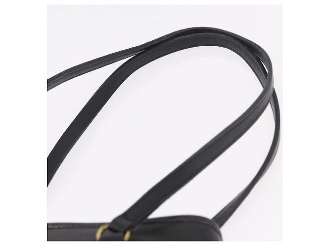 Borsa Tote Coach in pelle nera e oro Auth 188367 Nero D'oro - vista 8