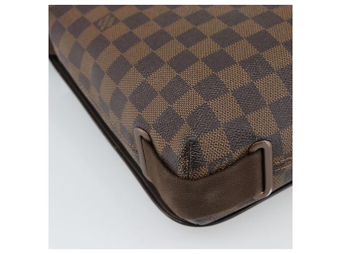 LOUIS VUITTON Borsa a tracolla Damier Ebene Brooklyn PM N51210 LV Auth 188513 - vista 18