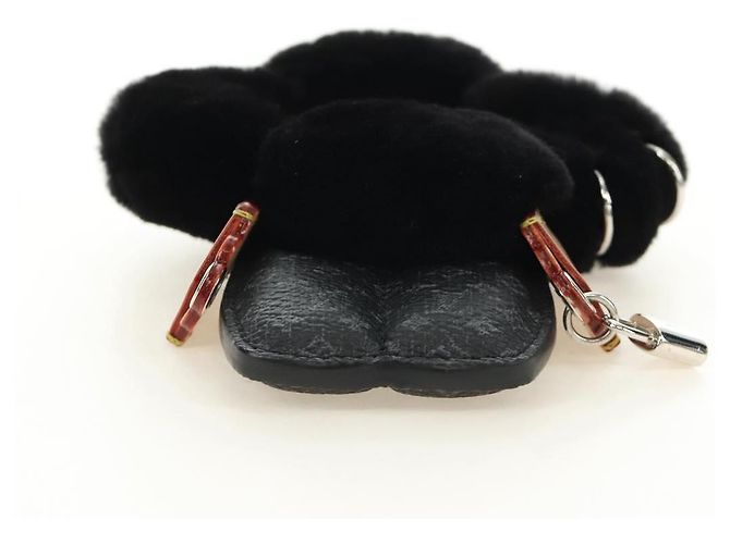LOUIS VUITTON Monogram Eclipse Vivienne Fashionista Charm M02994 Auth 187602SM Monograma - vista 8