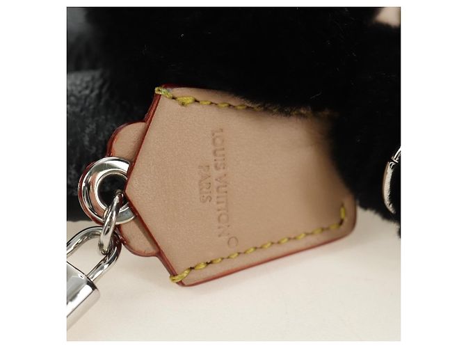 LOUIS VUITTON Monogram Eclipse Vivienne Fashionista Charm M02994 Auth 187602SM Monograma - vista 9