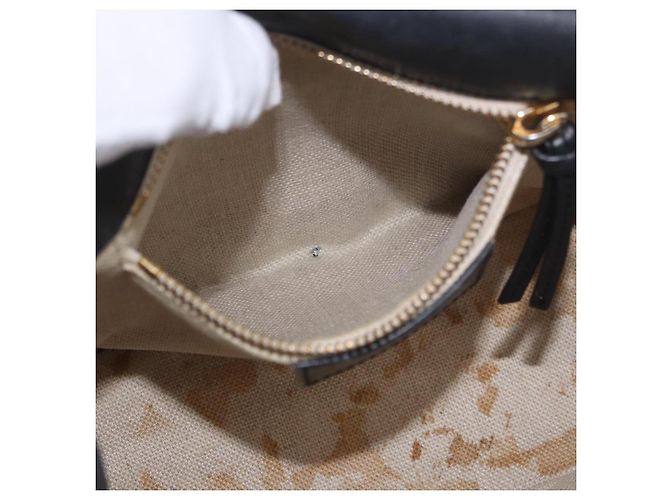 BALENCIAGA Afternoon Shoulder Bag Pelle Nera Oro 293862 Auth 188241 Nero D'oro - vista 24