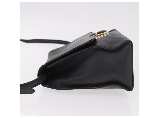 BALENCIAGA Afternoon Shoulder Bag Pelle Nera Oro 293862 Auth 188241 Nero D'oro - vista 4