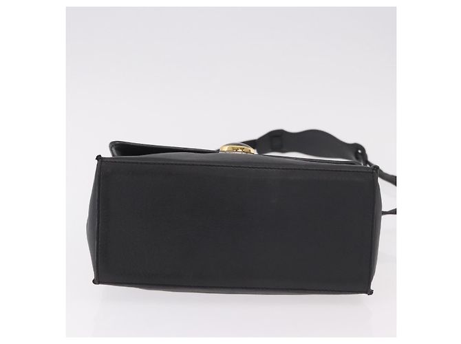 BALENCIAGA Afternoon Shoulder Bag Pelle Nera Oro 293862 Auth 188241 Nero D'oro - vista 5