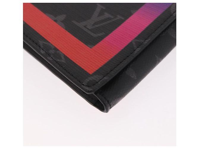 LOUIS VUITTON Monogram Eclipse Porte Documents Frank GM GI0399 LV Auth 187969SAM Monogramma - vista 14