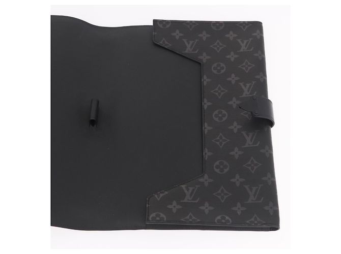 LOUIS VUITTON Monogram Eclipse Porte Documents Frank GM GI0399 LV Auth 187969SAM Monogramma - vista 19