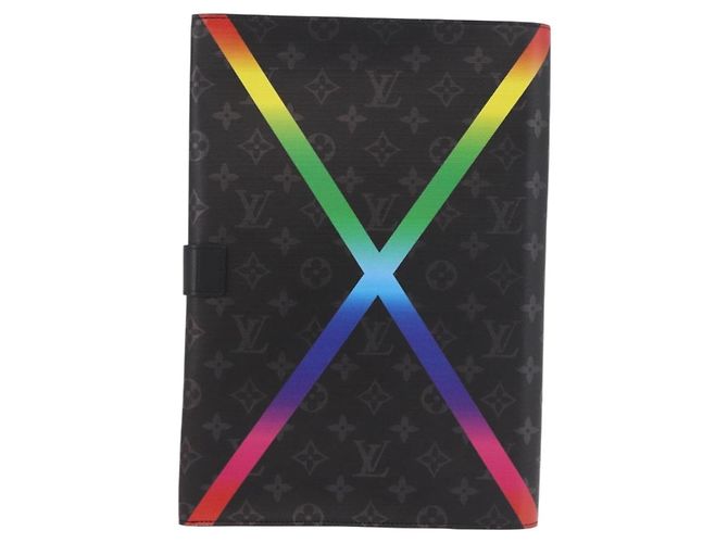 LOUIS VUITTON Monogram Eclipse Porte Documents Frank GM GI0399 LV Auth 187969SAM Monogramma - vista 2