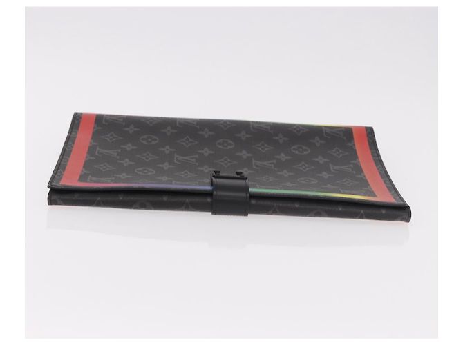LOUIS VUITTON Monogram Eclipse Porte Documents Frank GM GI0399 LV Auth 187969SAM Monogramma - vista 3