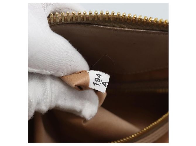 Borsa Miu Miu Matelasse in Pelle 2way Rosa Oro Auth 188853 D'oro - vista 12