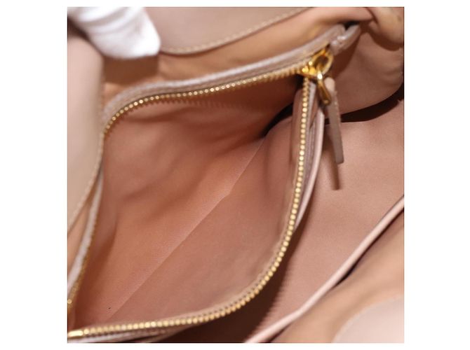 Borsa Miu Miu Matelasse in Pelle 2way Rosa Oro Auth 188853 D'oro - vista 26