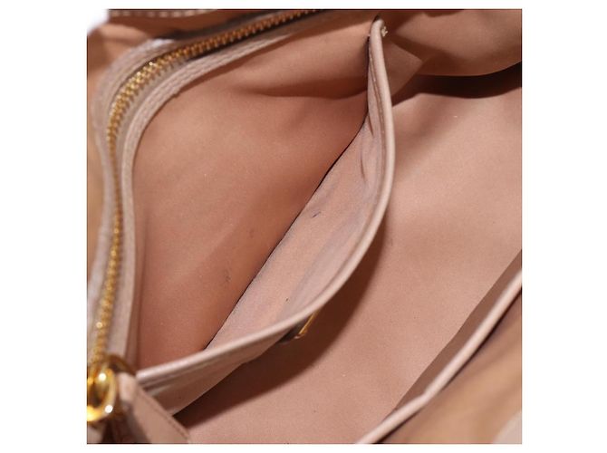 Borsa Miu Miu Matelasse in Pelle 2way Rosa Oro Auth 188853 D'oro - vista 27
