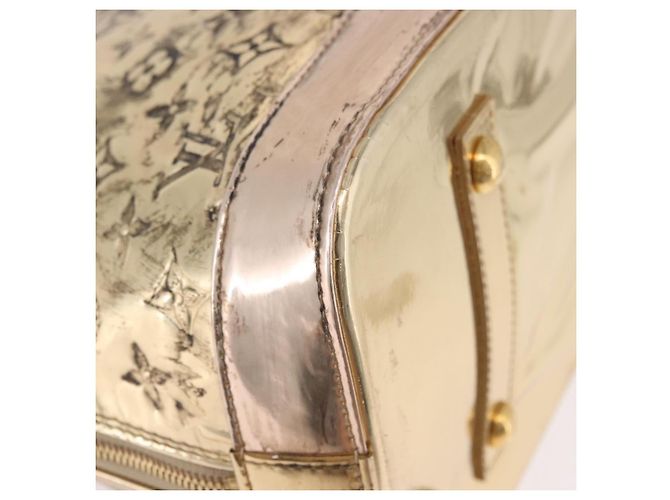 LOUIS VUITTON Borsa Monogram Miroir Alma MM Gold Dore M93624 LV Auth 188794A D'oro - vista 15