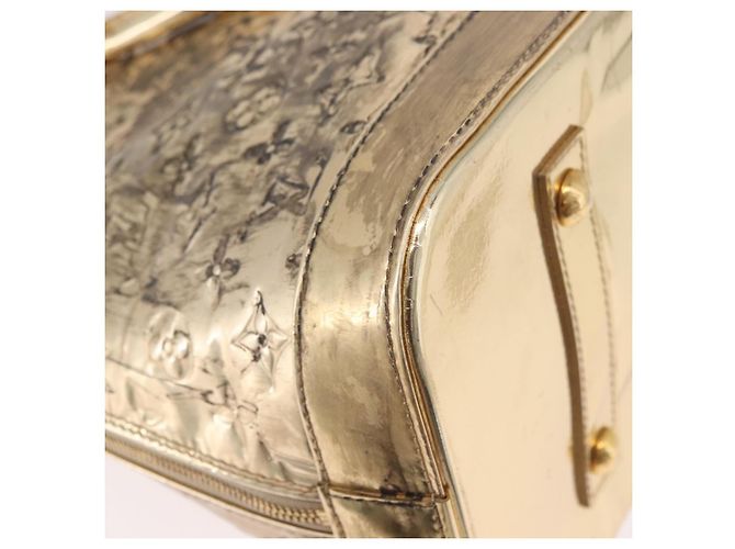 LOUIS VUITTON Borsa Monogram Miroir Alma MM Gold Dore M93624 LV Auth 188794A D'oro - vista 17