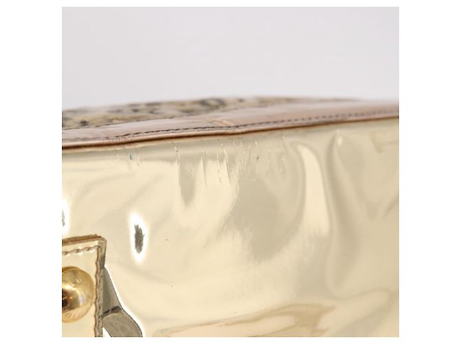 LOUIS VUITTON Borsa Monogram Miroir Alma MM Gold Dore M93624 LV Auth 188794A D'oro - vista 6