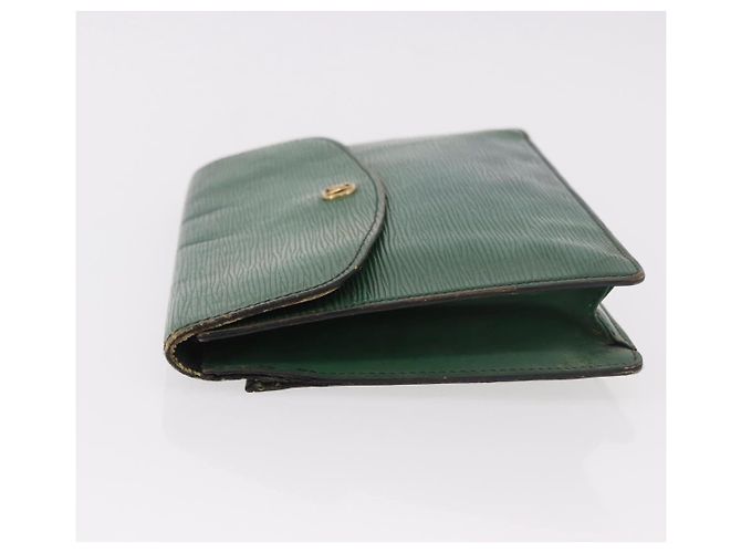 LOUIS VUITTON Epi Montaigne 27 Clutch Verde M52654 LV Auth 188920 - vista 4