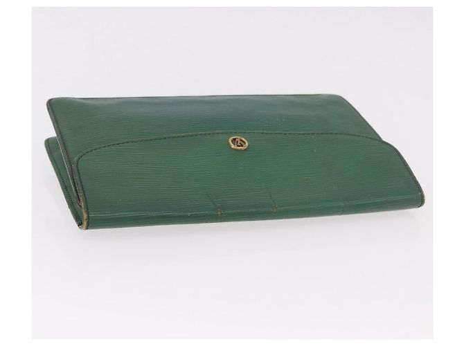 LOUIS VUITTON Epi Montaigne 27 Clutch Verde M52654 LV Auth 188920 - vista 5