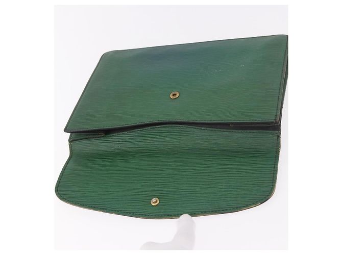 LOUIS VUITTON Epi Montaigne 27 Clutch Verde M52654 LV Auth 188920 - vista 8