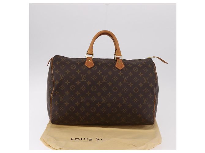 LOUIS VUITTON Borsa Monogram Speedy 40 M41522 LV Auth 187951V Monogramma - vista 12