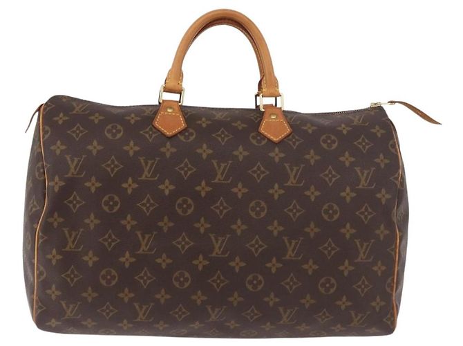 LOUIS VUITTON Borsa Monogram Speedy 40 M41522 LV Auth 187951V Monogramma - vista 13