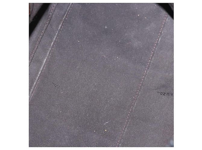 FENDI Boston Bag Zucca Canvas Schwarz Braun Auth 188433 - Ansicht 11