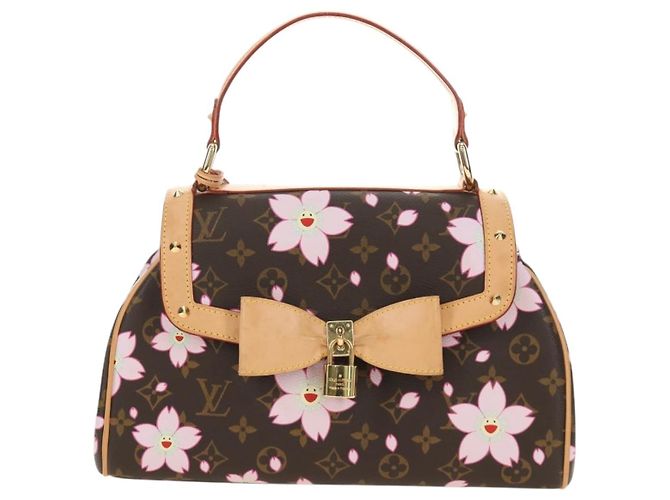 LOUIS VUITTON Monogram Cherry Blossom Sac Retro PM Bag M92012 LV Auth 186707SAM Monogramma - vista 13