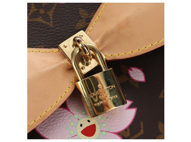 LOUIS VUITTON Monogram Cherry Blossom Sac Retro PM Bag M92012 LV Auth 186707SAM Monogramma - vista 19
