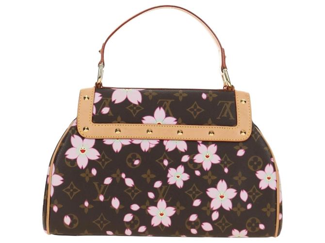 LOUIS VUITTON Monogram Cherry Blossom Sac Retro PM Bag M92012 LV Auth 186707SAM Monogramma - vista 2