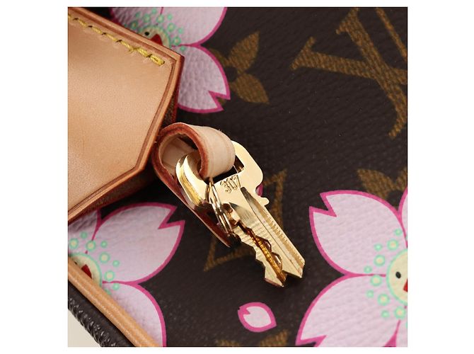 LOUIS VUITTON Monogram Cherry Blossom Sac Retro PM Bag M92012 LV Auth 186707SAM Monogramma - vista 20