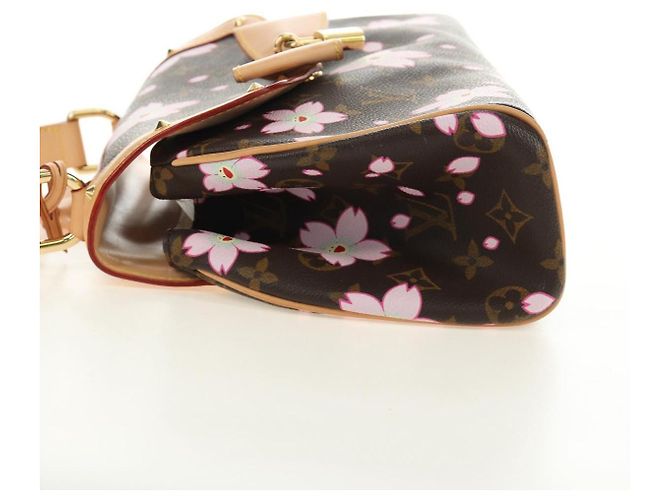 LOUIS VUITTON Monogram Cherry Blossom Sac Retro PM Bag M92012 LV Auth 186707SAM Monogramma - vista 3