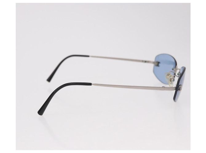Occhiali da sole CHANEL metallo Blu CC Auth 187883V - vista 5