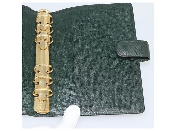 LOUIS VUITTON Funda de Agenda Taiga MM Day Planner Epicea R20403 LV Auth 189219 - vista 19