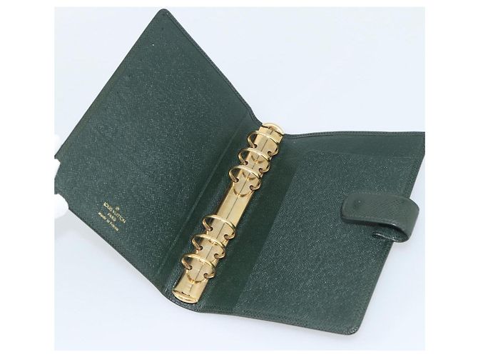 LOUIS VUITTON Funda de Agenda Taiga MM Day Planner Epicea R20403 LV Auth 189219 - vista 8