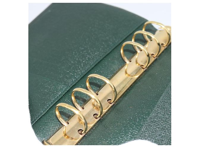 LOUIS VUITTON Funda de Agenda Taiga MM Day Planner Epicea R20403 LV Auth 189219 - vista 9