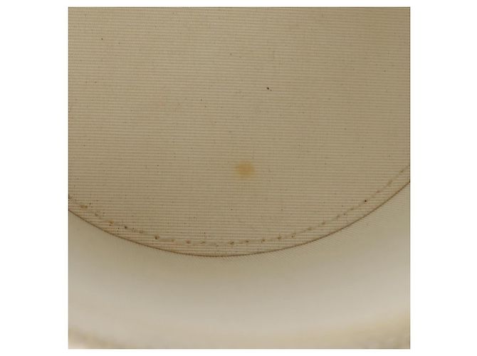 CHANEL Matelasse Chain Vanity Bag aus Lammleder Weiß Gold CC Authentisch 188894SAM Golden - Ansicht 26
