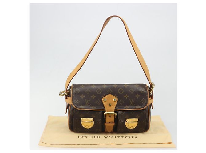 LOUIS VUITTON Borsa a Spalla Monogram Hudson M40027 LV Auth 188515SAV Monogramma - vista 12
